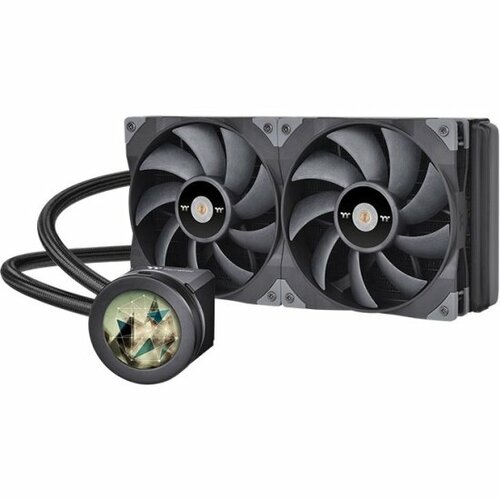 СВО для процессора Thermaltake TOUGHLIQUID Ultra 280 CL-W374-PL14BL-A система водяного охлаждения для процессора thermaltake cl w323 pl12gm b черный серый