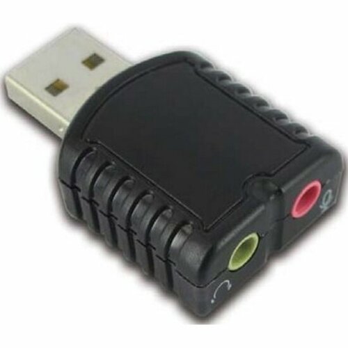 Внешняя звуковая карта SPEED DRAGON USB Черная (FG-UAU02D-1AB-BU01)