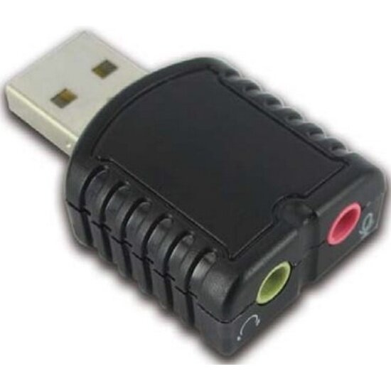 Внешняя звуковая карта Speed Dragon USB Черная (FG-UAU02D-1AB-BU01)