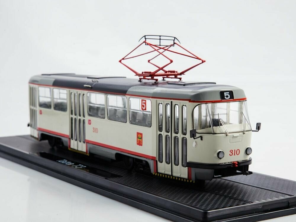 Масштабная модель Трамвай Tatra-T3SU, г. Тверь — фото 1