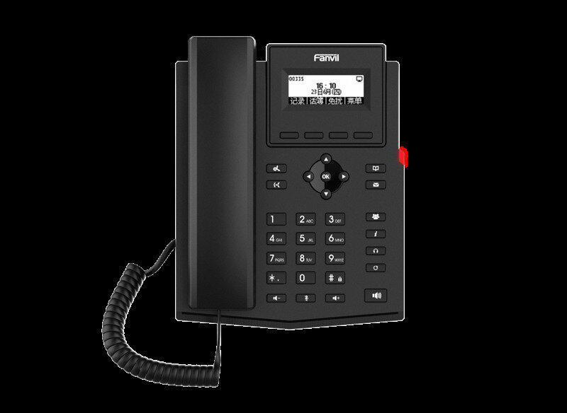 Телефон VoiceIP Fanvil 2xEthernet 10/100/1000, LCD 128x48, дисплей 2,3, 2 аккаунта SIP, G722, Opus, Ipv-6, порт для гарнитуры, книга на 1000 зап - фото №5