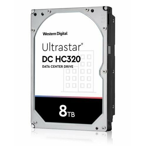 Жесткий диск WESTERN DIGITAL ULTRASTAR Ultrastar DC HC320 HUS728T8TAL5204 8Тб Наличие SAS 256 Мб 7200 обмин Количество пластинголовок 510 35 Время наработки на отказ 2000000 ч 0B36453 2560300₽
