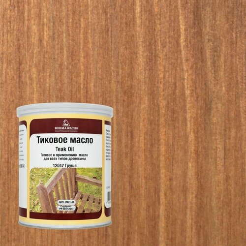 фото Тиковое масло borma teak oil (1 л 12047 груша ) borma wachs