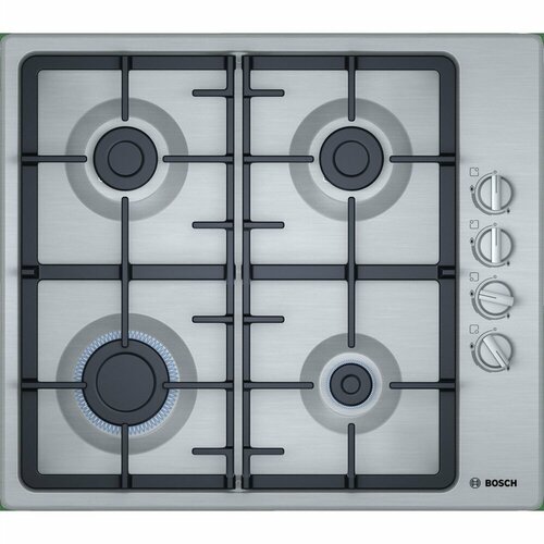 BOSCH газовая варочная панель BOSCH PBP6C5B62Q Серебристый 28239₽