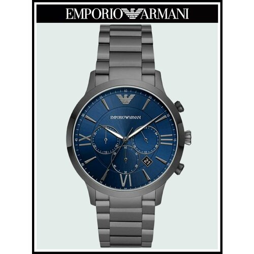 Наручные часы EMPORIO ARMANI Claudio A11348R, синий, серый