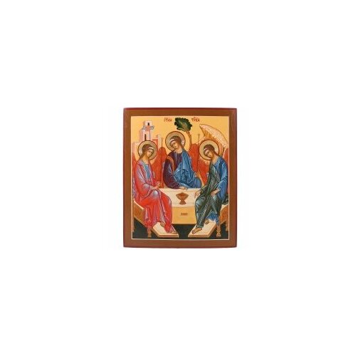 икона живописная ангел хранитель 20х24 64806 Икона живописная Троица Св. 20х24 #137473