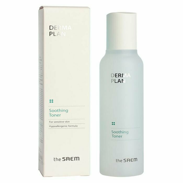 The Saem Тонер для чувствительной кожи 155 мл Derma Plan Soothing Toner