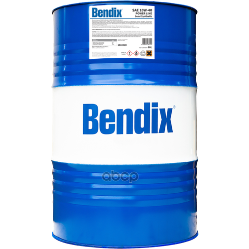 BENDIX Масло Power Line Sae 10W-40 60 Л