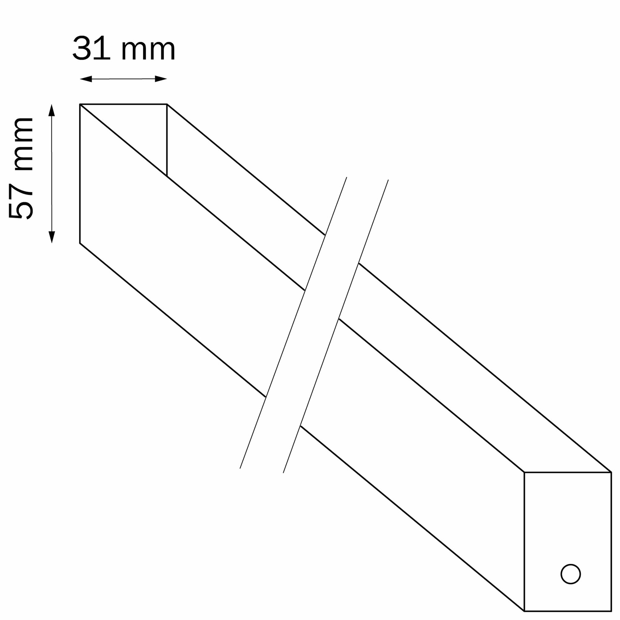 Трек PRO 220V, 3 метра Barra Lightstar 505037