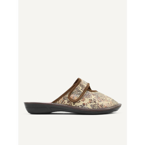 фото Тапочки melitta shoes, размер 38, бежевый