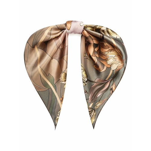 фото Платок eleganzza,53х53 см, бежевый