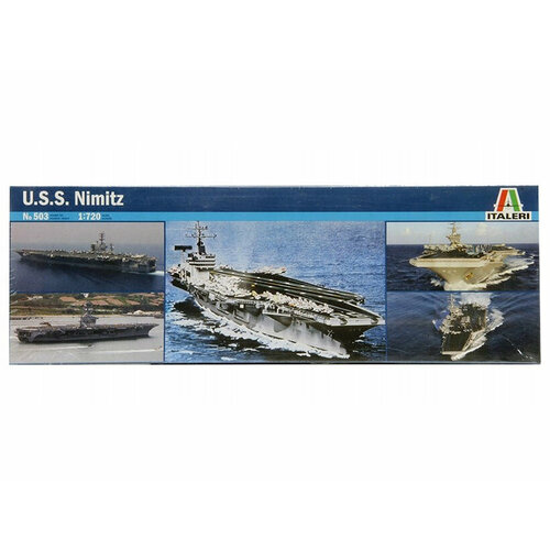 0503 Italeri Американский авианосец U.S.S. Nimitz (1:720) 0503 italeri американский авианосец u s s nimitz 1 720