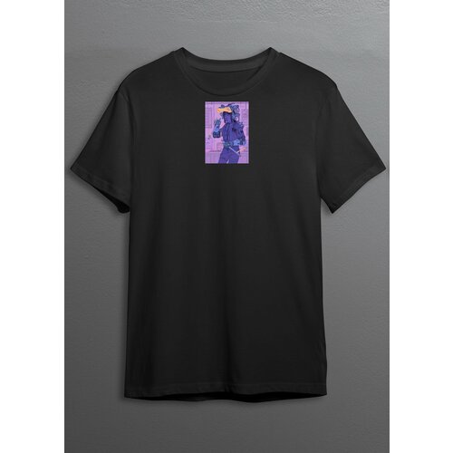 Футболка CherryPie, размер XXL, черный