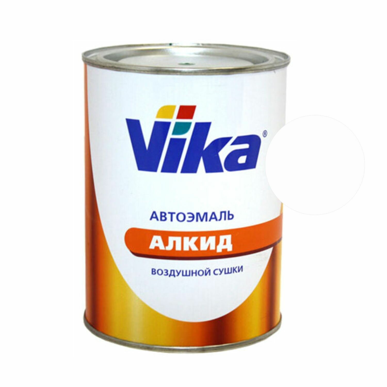 Алкидная эмаль "Vika 60" белая 201, 0,8кг