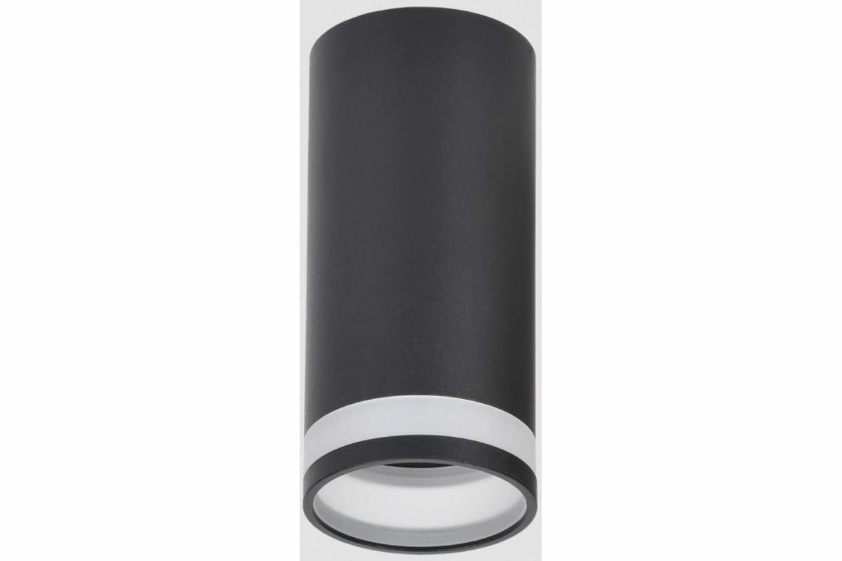 Накладной потолочный светильник IEK 4005 GU10, черный