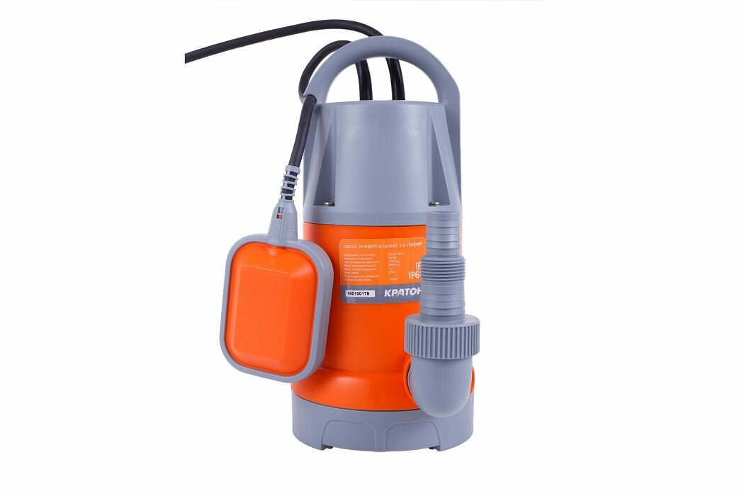 фото Насос универсальный кратон, 3 в 1 D/CWP