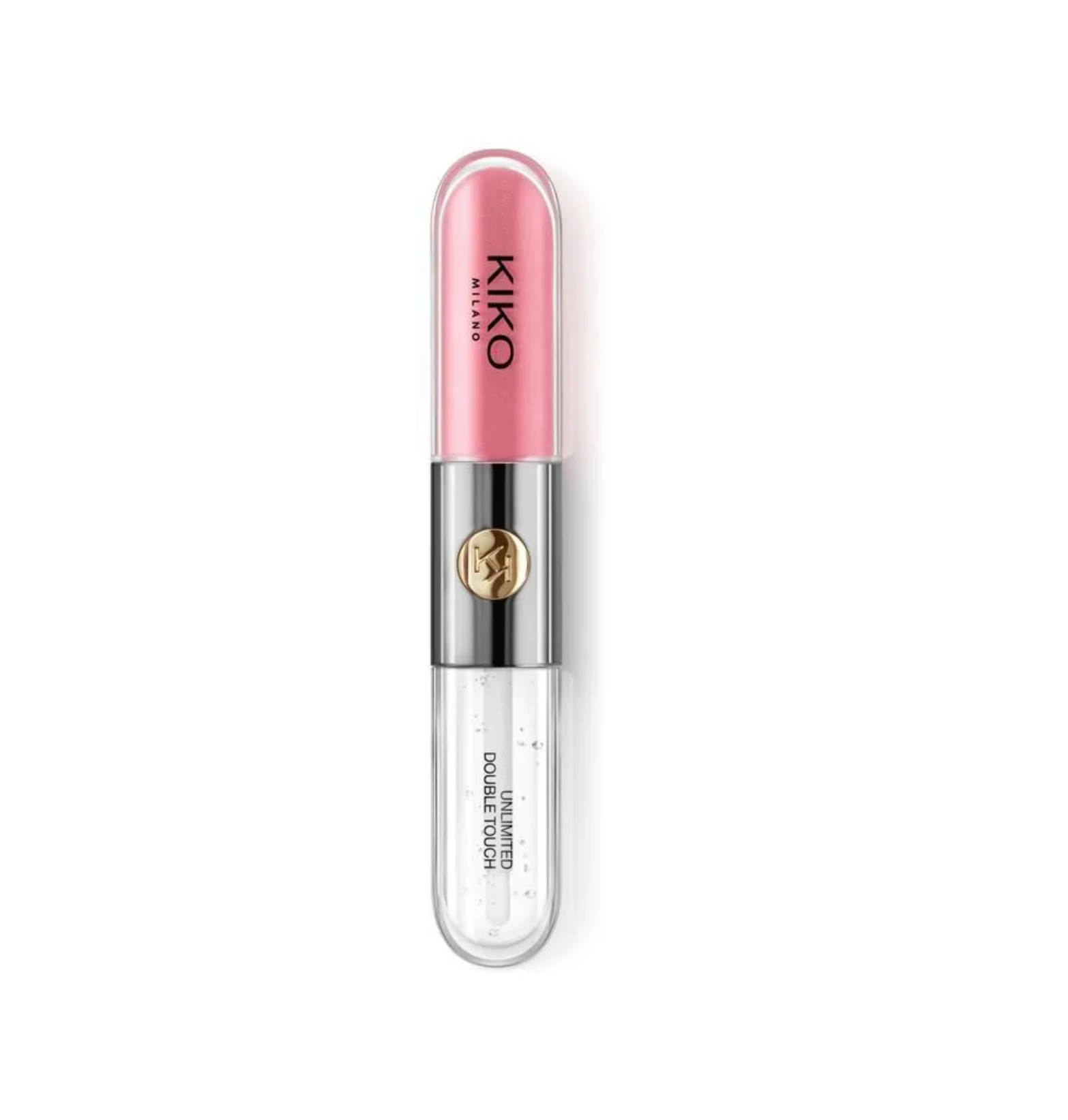 KIKO MILANO Жидкая помада и блеск для губ 2 в 1 Unlimited Double Touch (111 Satin Pink Camellia)