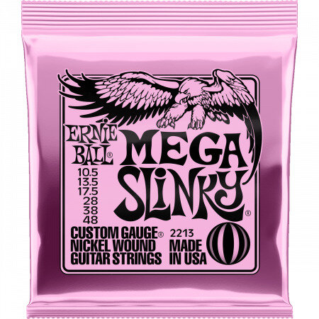 Струны Ernie Ball Mega Slinky 10.5-48 (2213)