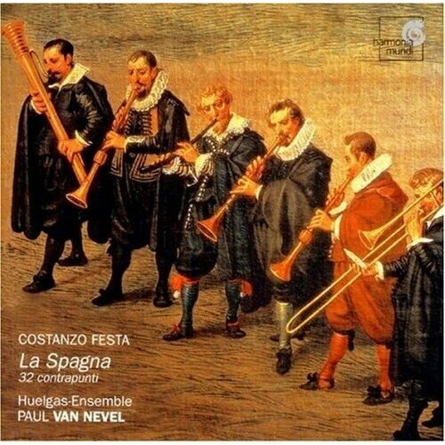 Audio CD Festa. 32 Variations sur La Spagna. Huelgas-Ensemble (1 CD) vespro della beata vergine cantus c