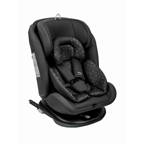 Автокресло Indigo Advanced Isofix растущее, поворотное 0-36 кг, темно-серый