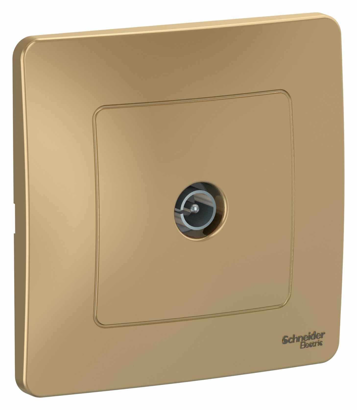 Розетка TV, титан Systeme Electric Blanca