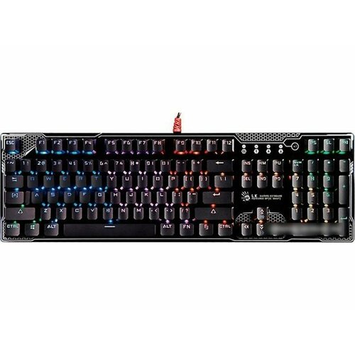 Клавиатура A4Tech Bloody B810R серыйчерный USB Gamer LED 528000₽