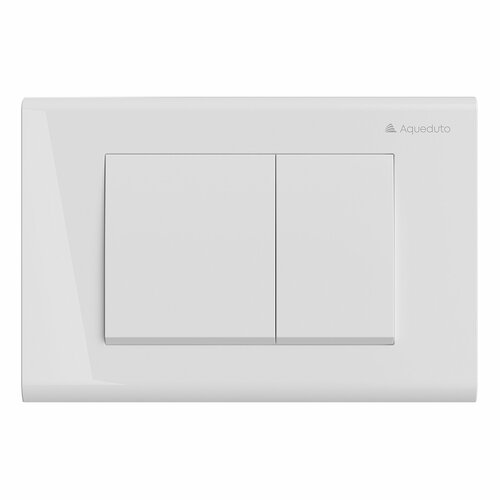 AQD QUADRADO Панель смыва белый глянцевый 2403₽