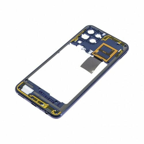 Средняя часть корпуса для Samsung M336 Galaxy M33, синий шлейф кнопок регулировки громкости для samsung m33 5g sm m336