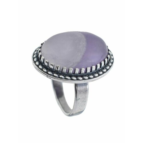 фото Кольцо фабрика украшений винтаж дуо, аметист, размер 18