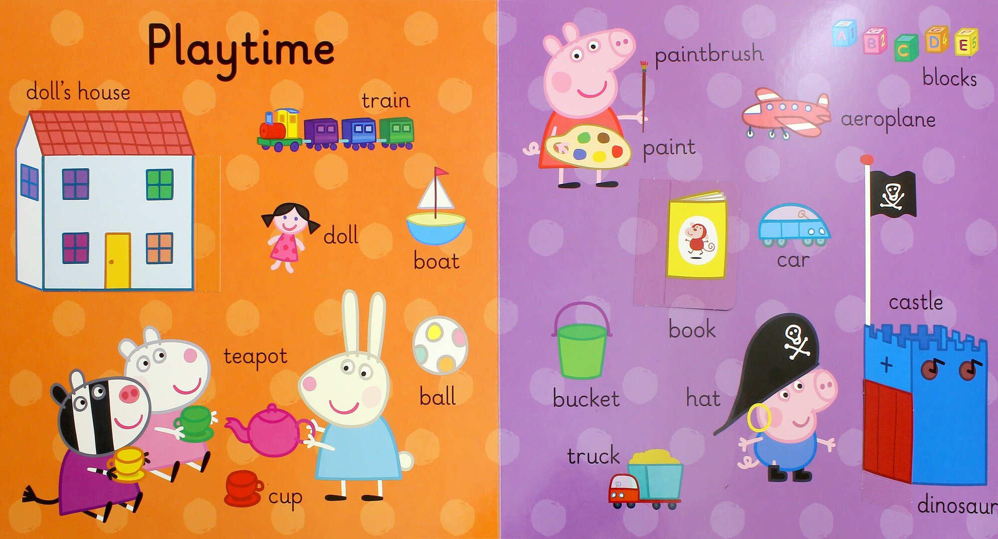 Peppa's First 100 Words (Свинка Пеппа. 100 первых слов) - фото №5