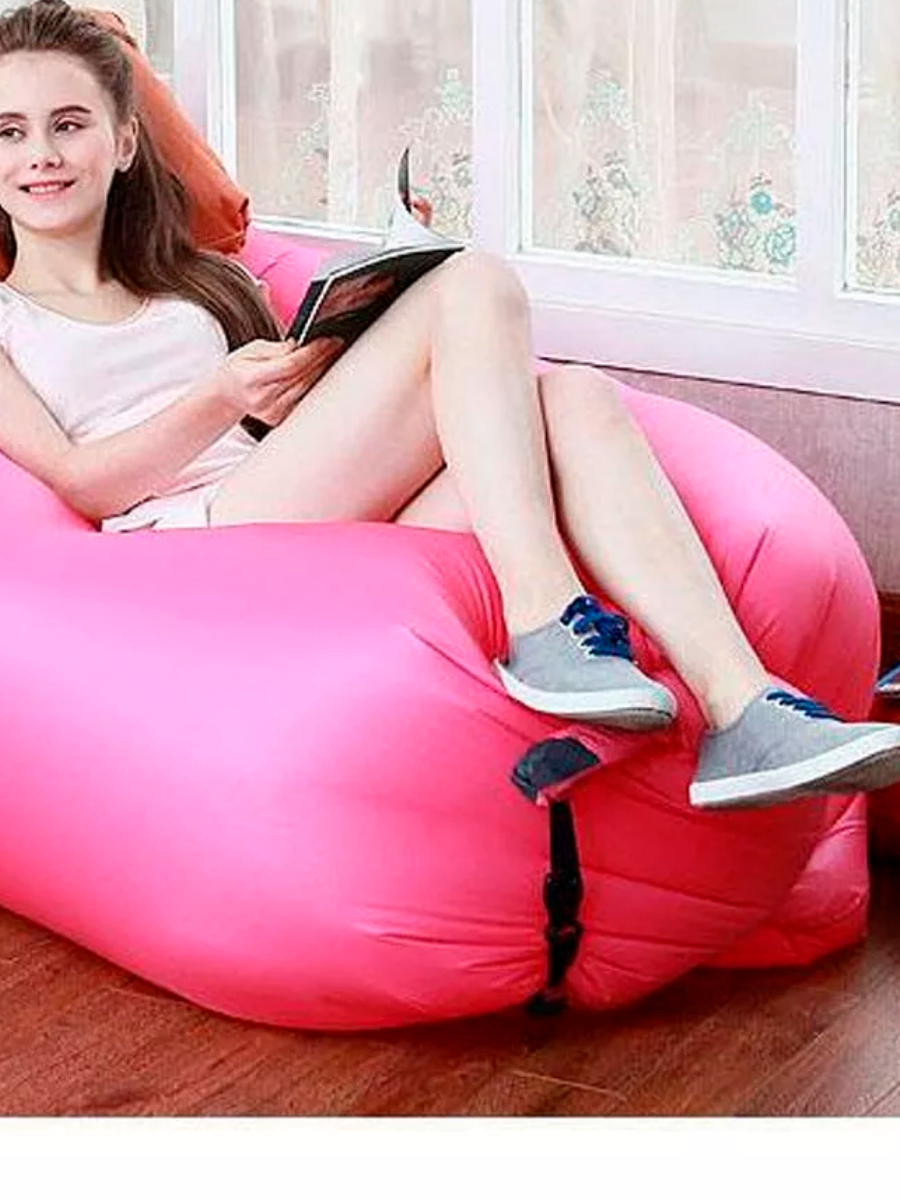 фото Пляжный ламзак - надувной диван для пляжа и отдыха