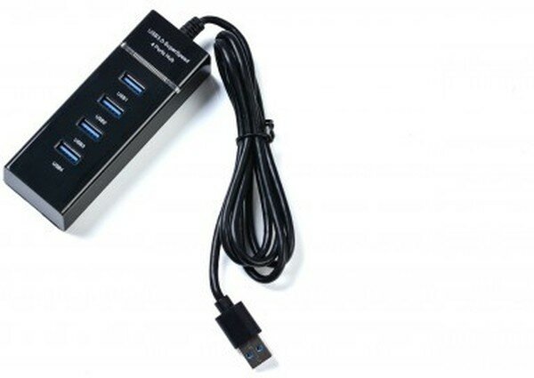 Концентратор KS-IS 1*USB 3.0 3*USB 2.0 F в USB 3.0 Type A M 1.2м - фото №14