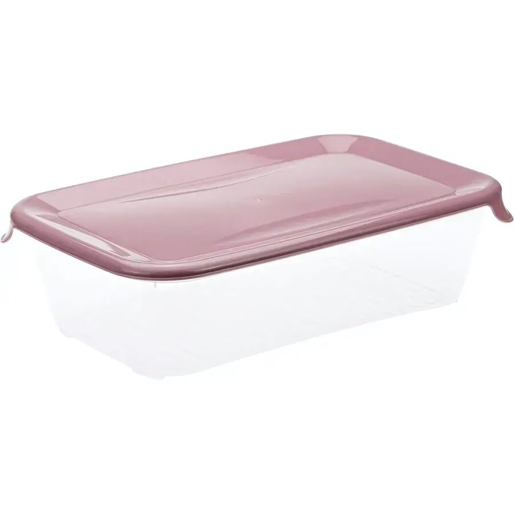 Емкость для хранения продуктов герметичная 05 л пластик с крышкой цвет в ассортименте