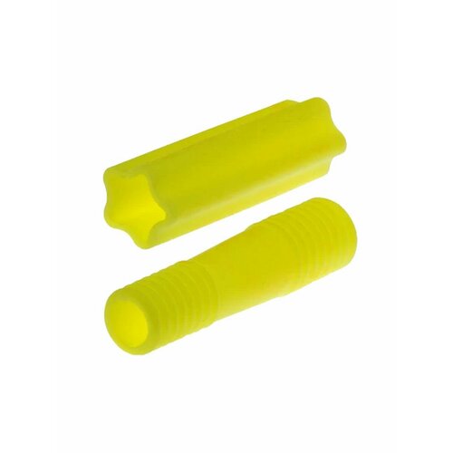 Колпачки защитные для инструментов силиконовые цветные Микс, 2шт, 07 Ярко-желтые, Irisk Professional, А195-02, 4680379164020