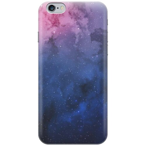 фото Cиликоновый чехол на apple iphone 6s plus / 6 plus / эпл айфон 6 плюс / 6 эс плюс с принтом "звездное зарево" gosso