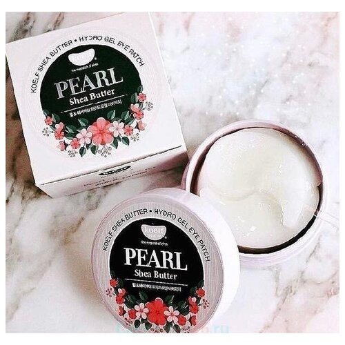 [PETITFEE] Koelf Гидрогелевые патчи против морщин Pearl & Shea Butter Eye Patch, 60 шт