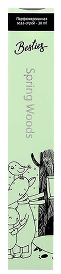 Парфюмерная вода `BESTIES` PERFUME SPRAY spring woods (жен.) 30 мл