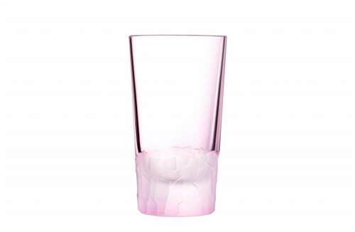 Набор стаканов высоких. Cristal dArques. Розовый INTUITION. 330 мл. 6 шт.