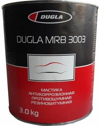 Мастика резинобитумная противошумная 3003 DUGLA MRB 3 кг