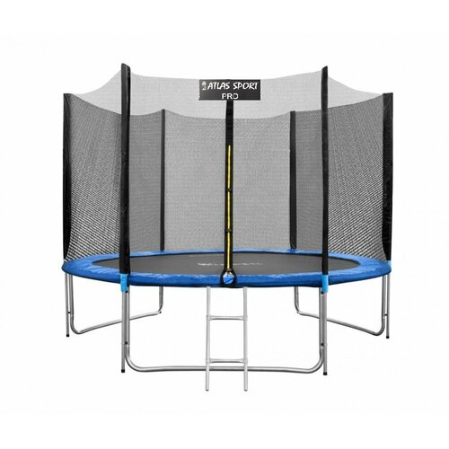 Батут Atlas Sport 312см (10ft) PRO BLUE каркасный батут atlas sport 312 312х312х256 см blue