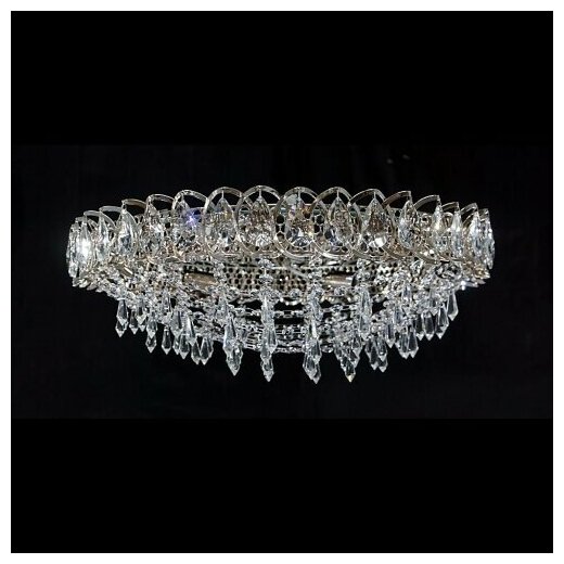 фото Люстра Водоворот Сетка Карандаш, E27, 180 Вт, кол-во ламп: 3 шт, цвет арматуры: серебристый