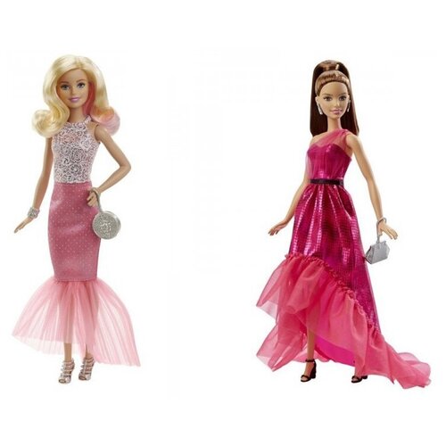 Кукла Barbie в вечернем платье-трансформере DGY71