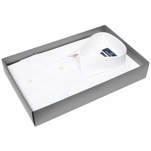 фото Рубашка poggino 7004-02 цвет белый размер 54 ru / xxl (45-46 cm.)