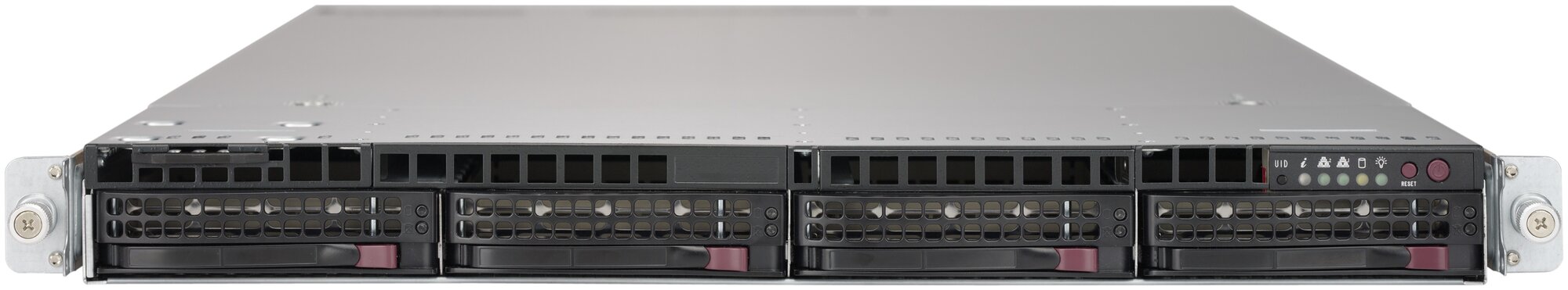 Сервер Supermicro SuperServer 6019U-TR4 2 x /без ОЗУ/без накопителей/количество отсеков 3.5" hot swap: 4/750 Вт/LAN 1 Гбит/c