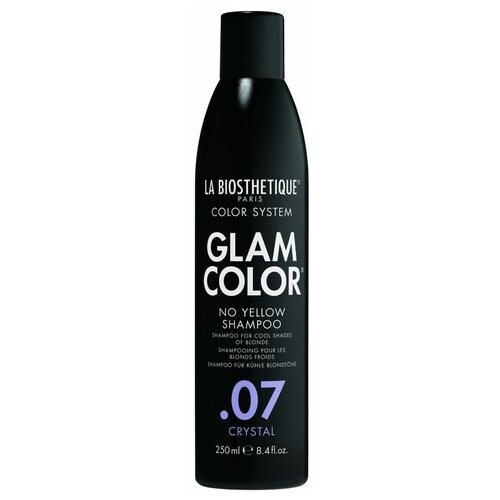 Шампунь для окрашенных волос No Yellow .07 Crystal, Glam Color No Yellow Shampoo .07 Crystal, La Biosthetique