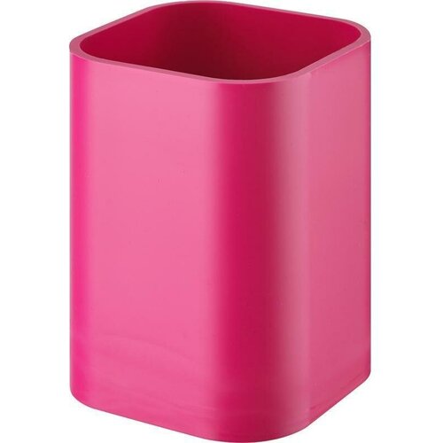 подставка для пишущих принадлежностей attache пластик голубой 10шт Подставка для пишущих принадлежностей Attache, пластик розовый, 10шт.