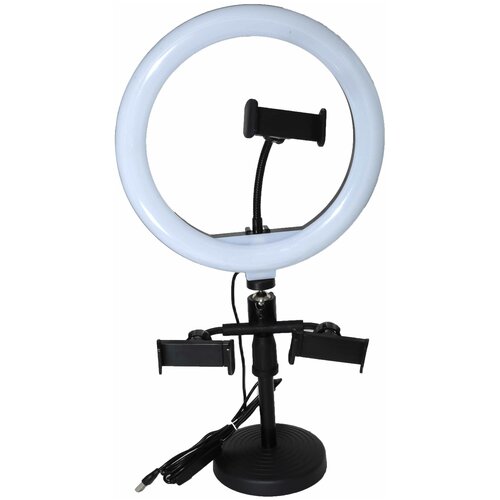 Кольцевая лампа CXB-260A 26 см штатив настольный 113000₽