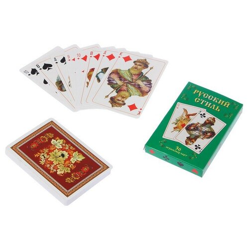 Подарки Игральные карты Русский стиль 36 карт 551₽