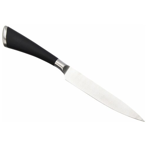 фото Нож универсальный satoshi kitchenware акита, лезвие 10 см, черный