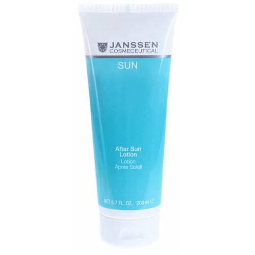 Janssen Cosmetics успокаивающее регенерирующее молочко после загара After Sun Lotion, 200 мл. молочко для тела после загара caudalie vinosun after sun repairing lotion 200 мл